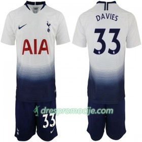Tottenham Hotspur Dres Davies 33 Dječji Domaći 2018/19 Kratkih Rukava